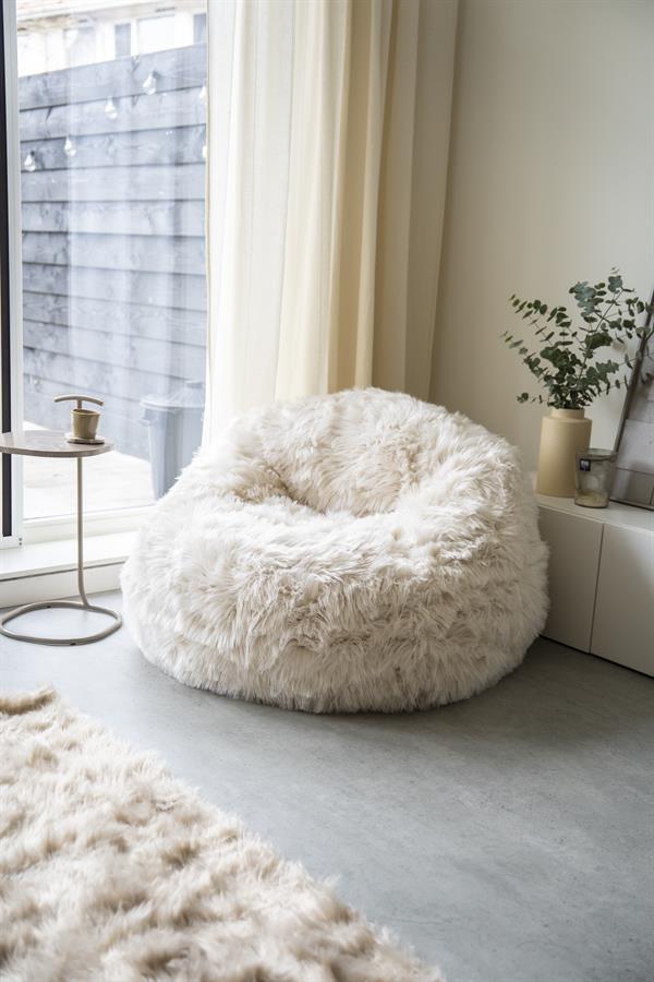 Fauteuil Snuzzle beige stof