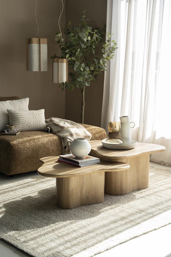 Salontafel Fall | Naturel Mangohout — Algemene Sfeerfoto