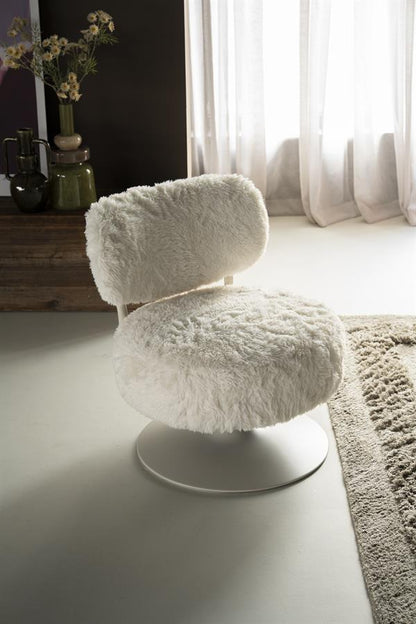 Fauteuil Furlo beige stof