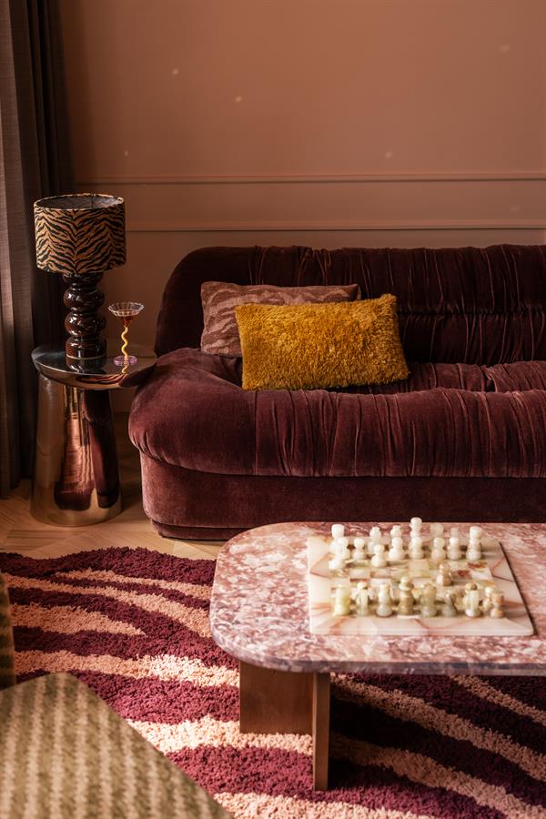 Salontafel Haussmann roze mangohout
