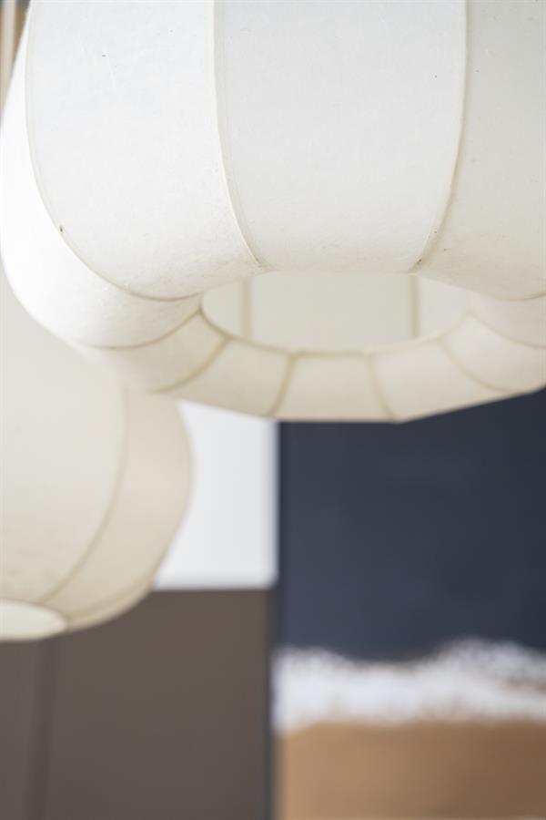Hanglamp Oto 1 wit papier
