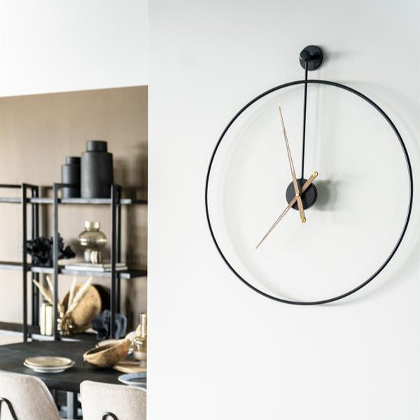 Wand decoratie Zeus | Zwart Metaal