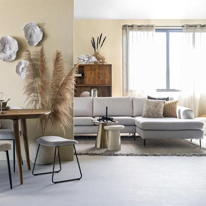 Bijzettafel Glaze | Beige Keramiek