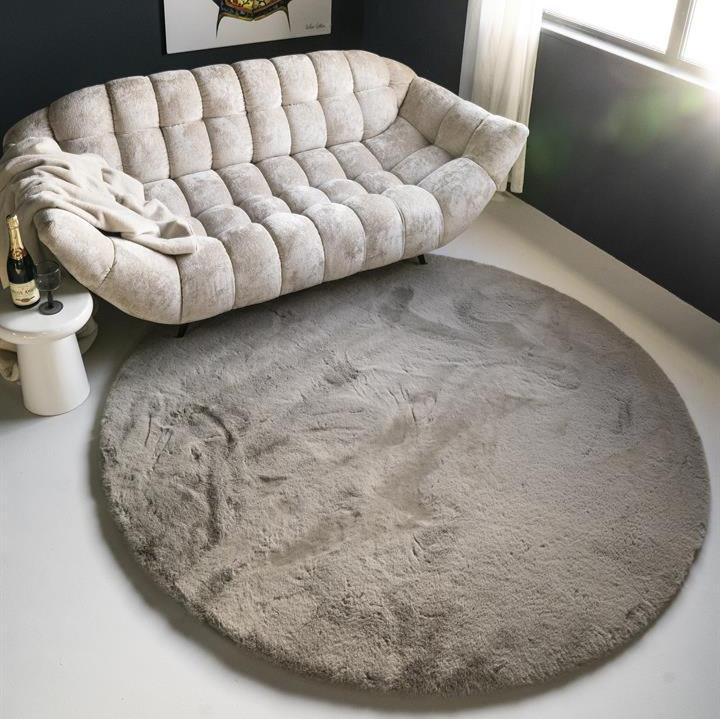Vloerkleed Zena | Rond Polyester