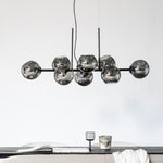 Hanglamp Saylor | Zwart Glas