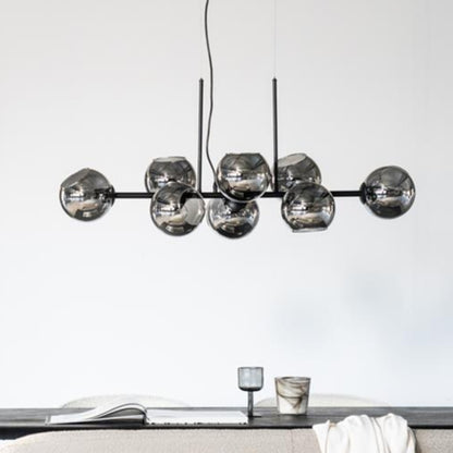 Hanglamp Saylor | Zwart Glas