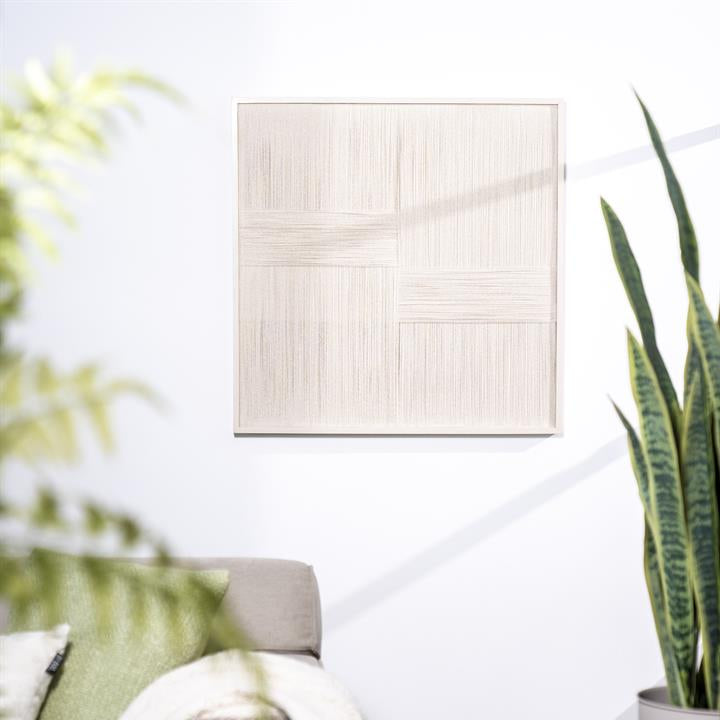 Wand decoratie Mars | Beige Hout