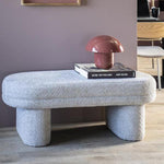 Poef Rama | Beige Polyester