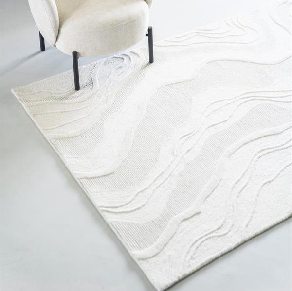 Vloerkleed Soil | Wit 100% Wol