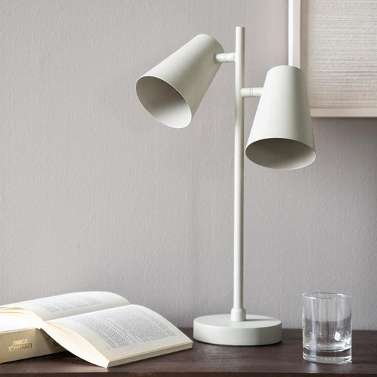 Tafellamp Roxy | Beige Metaal