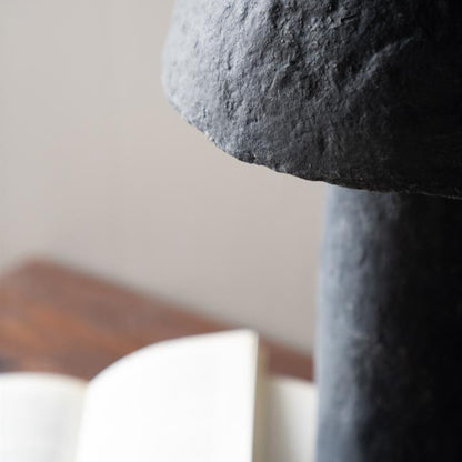 Tafellamp Eline | Grijs Papier maché