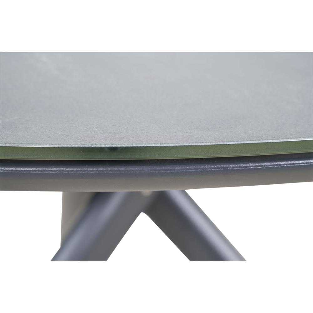 Tuintafel Mojito Rond | Antraciet Aluminium