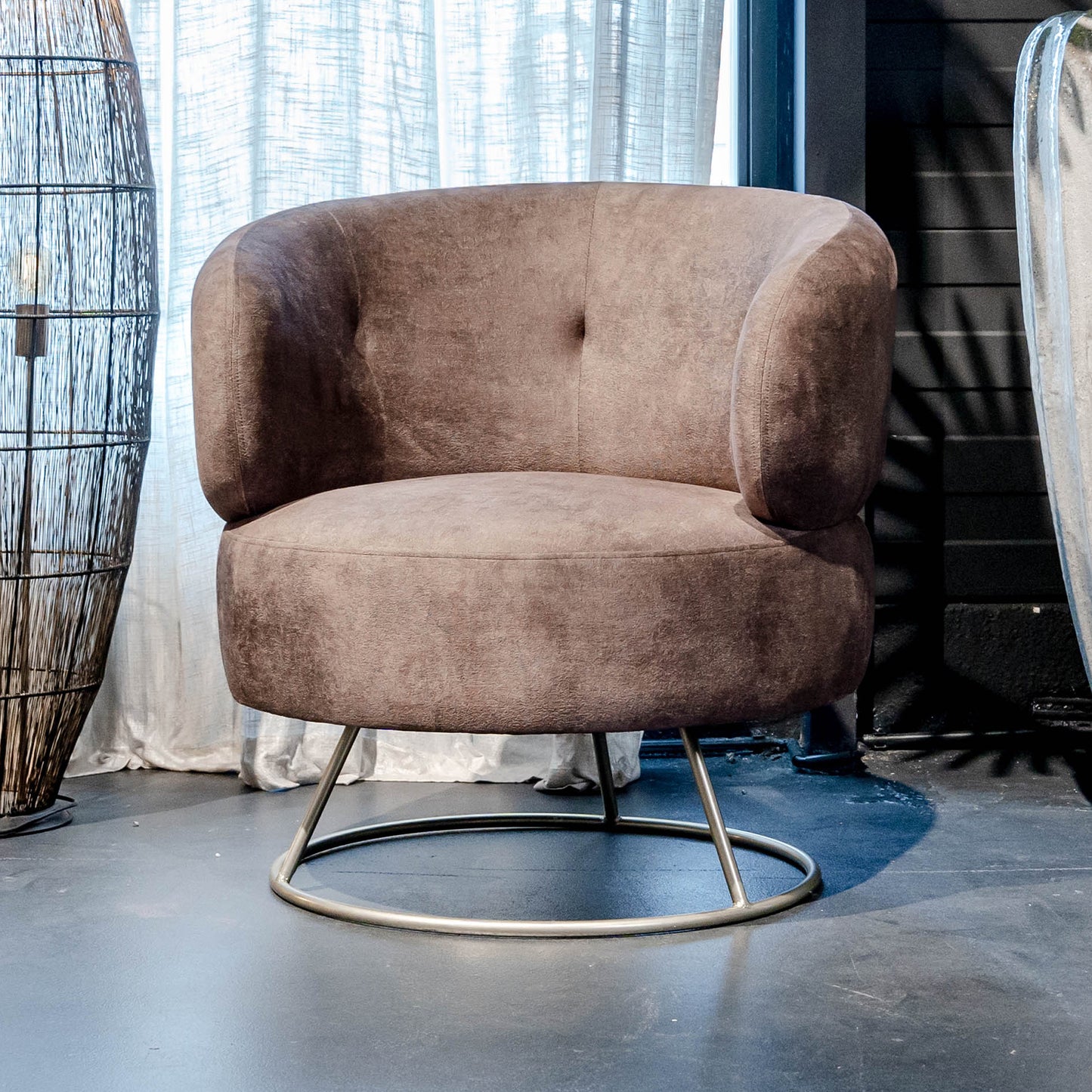 Fauteuil Carice | Bruin