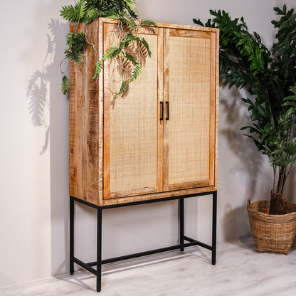 Opbergkast Carini | Naturel Mangohout