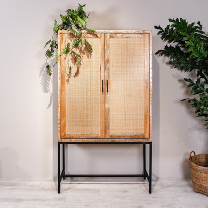 Opbergkast Carini | Naturel Mangohout