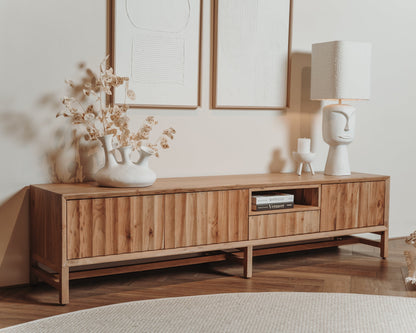 TV-meubel Crotone | Naturel Acaciahout