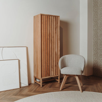 Eetkamerstoel Brescia | Beige Stof