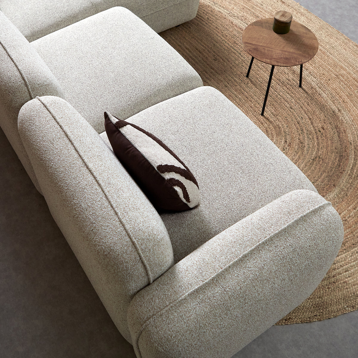 Bank Drop | Longchair | Beige — Detail