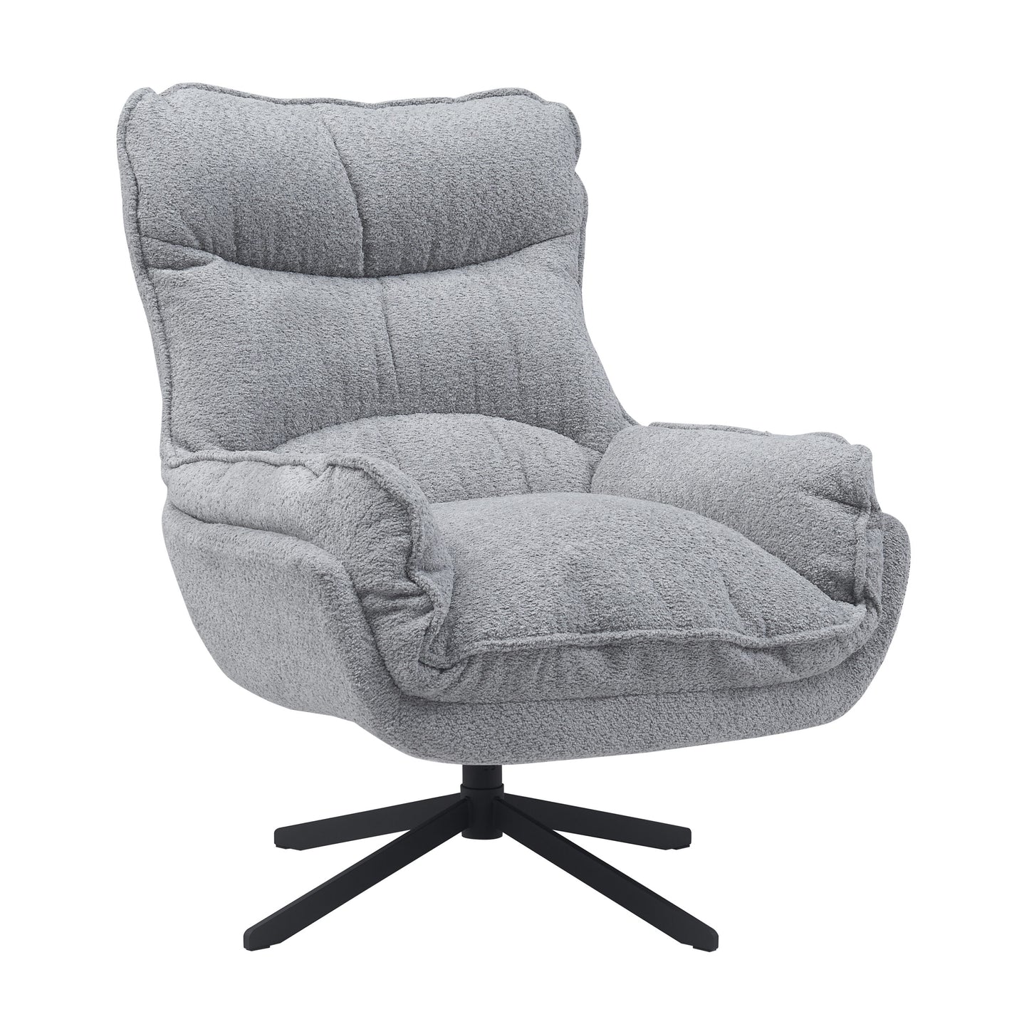 Fauteuil Vera | Grijs Polyester