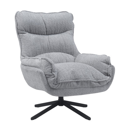 Fauteuil Vera | Grijs Polyester
