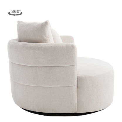 Fauteuil Bolza | Wit — Zijaanzicht - witfoto