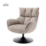Fauteuil Force | Beige/Bruin — Vooraanzicht - witfoto