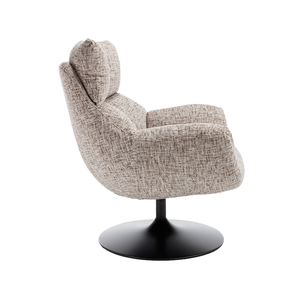 Fauteuil Force | Beige/Bruin
