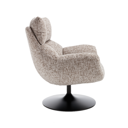 Fauteuil Force | Beige/Bruin