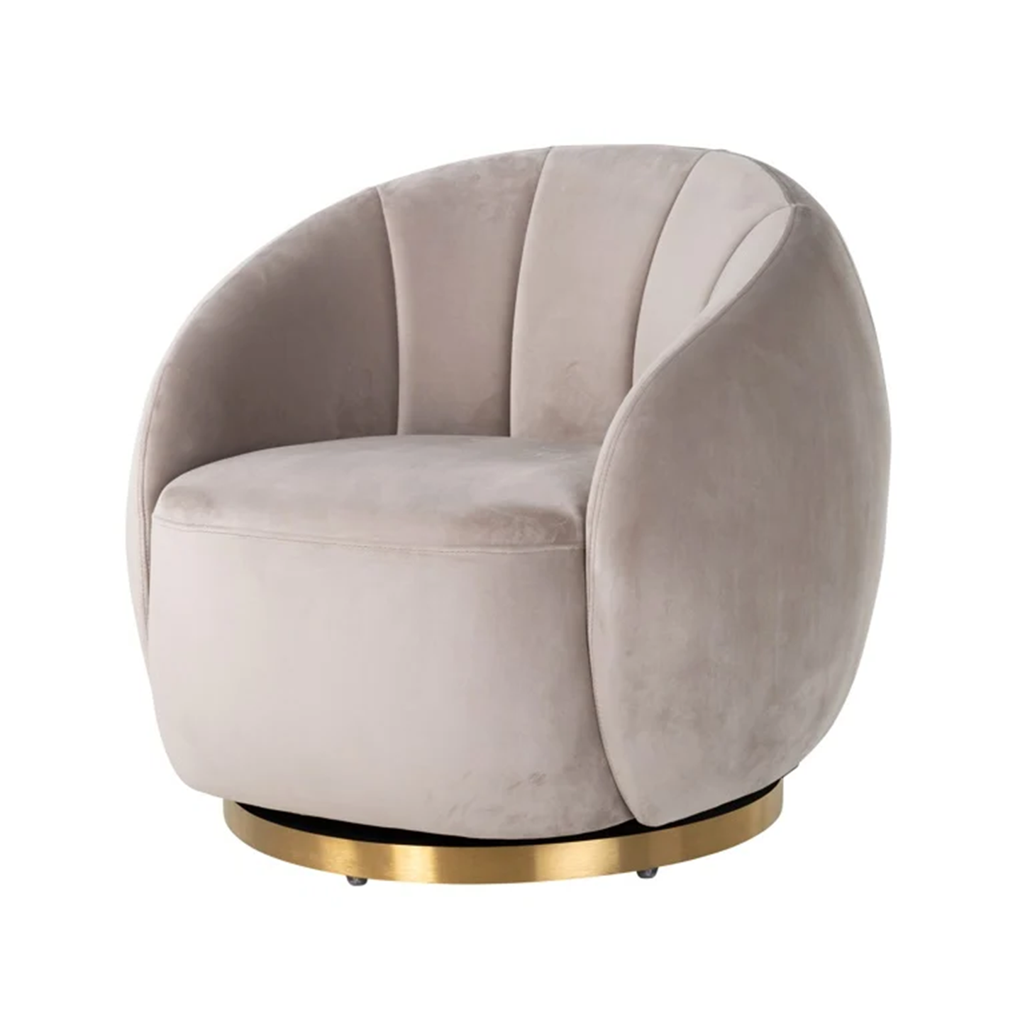 Draaifauteuil Jago | Khaki Velvet