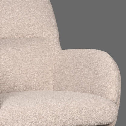 Draaifauteuil Moss | Naturel Bouclé