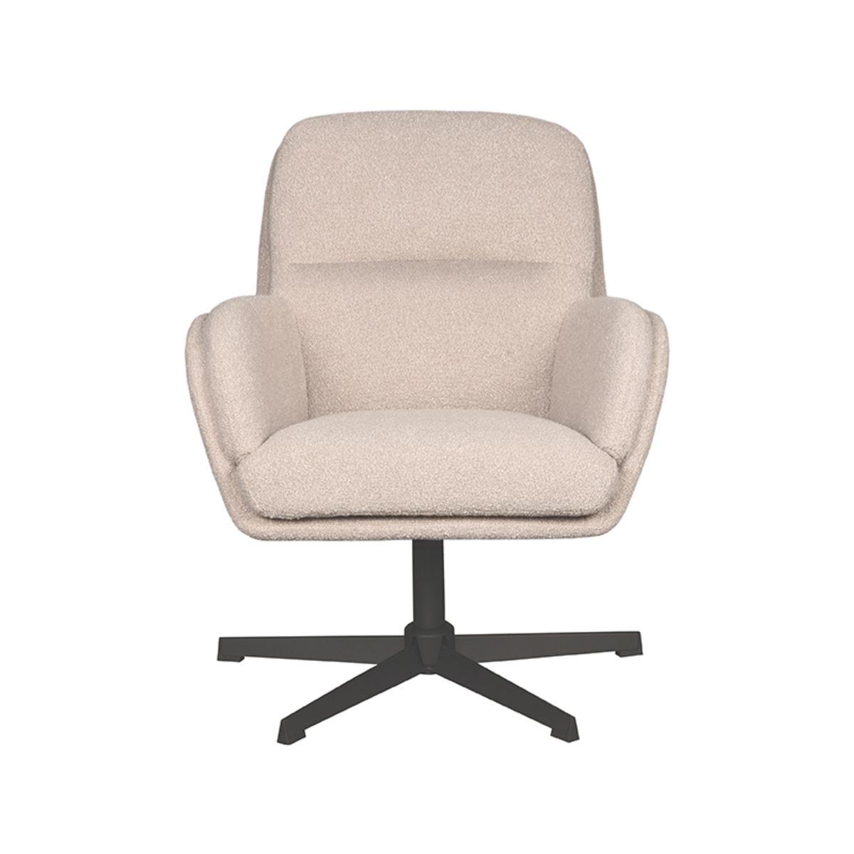 Draaifauteuil Moss | Naturel Bouclé