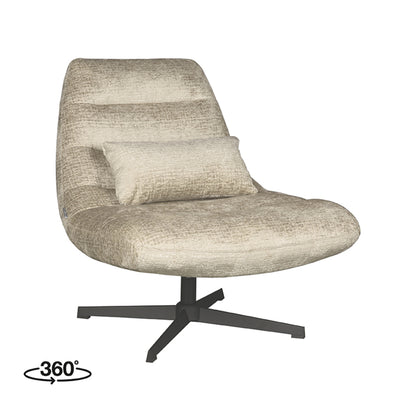 Fauteuil Nox | Beige Stof