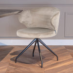 Eetkamerstoel Milly | Khaki Velvet