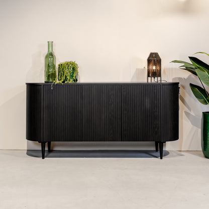 Dressoir Oliva | Zwart Eikenhout