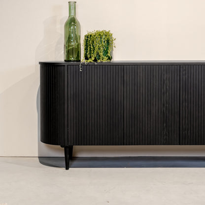 Dressoir Oliva | Zwart Eikenhout