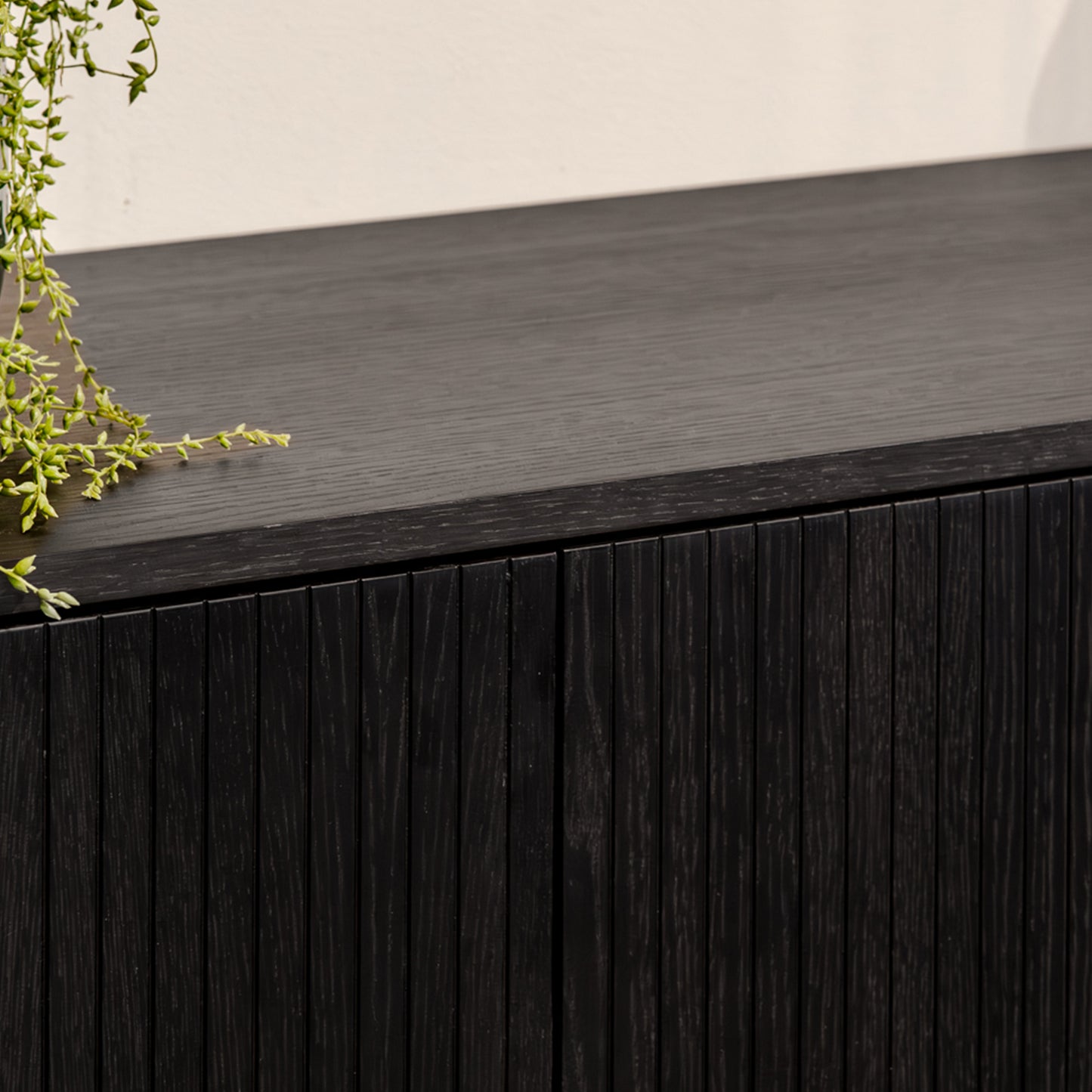 Dressoir Oliva | Zwart Eikenhout