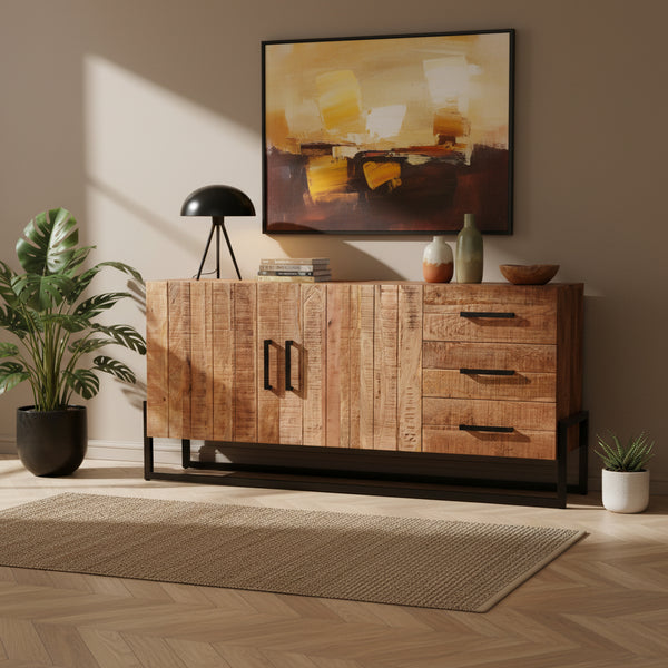 Dressoir Bolivia | Naturel Mangohout