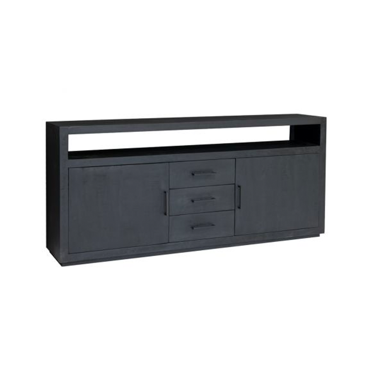 Dressoir Jaxx | Zwart Mangohout