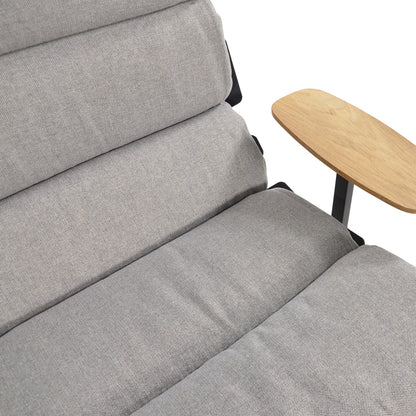 Loungeset Ventus Negro | Aluminium