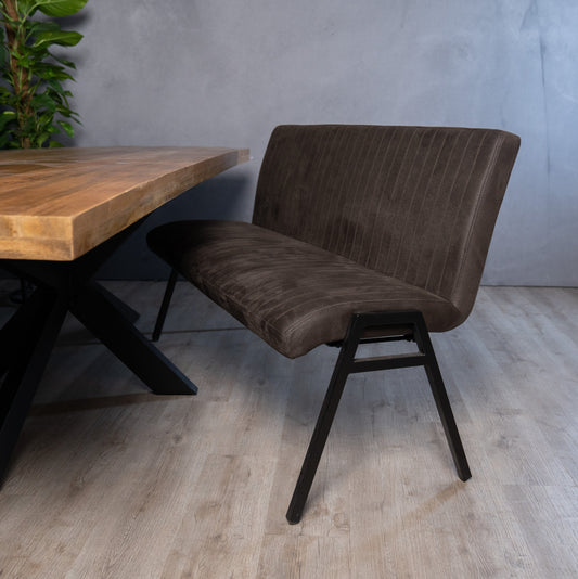 Eetkamerbank Matz Antraciet