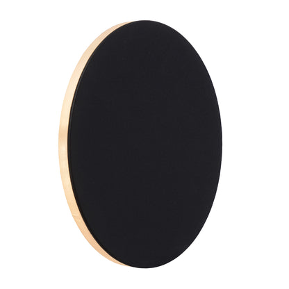 Wandlamp Eklyps LED | Ø 15 cm | 6W | Zwart