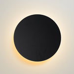 Wandlamp Eklyps LED | Zwart
