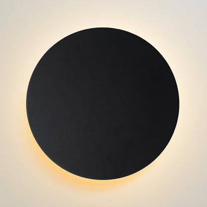 Wandlamp Eklyps LED | Zwart