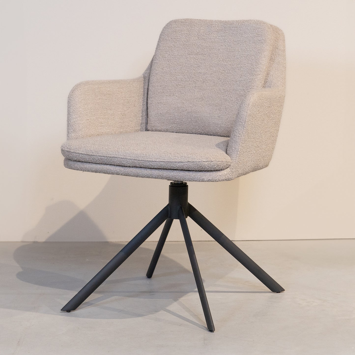 Eetkamerstoel Joy | Naturel Bouclé