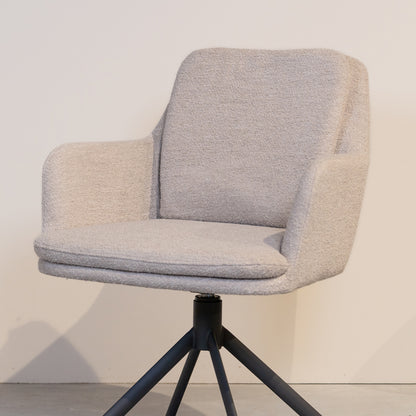 Eetkamerstoel Joy | Naturel Bouclé