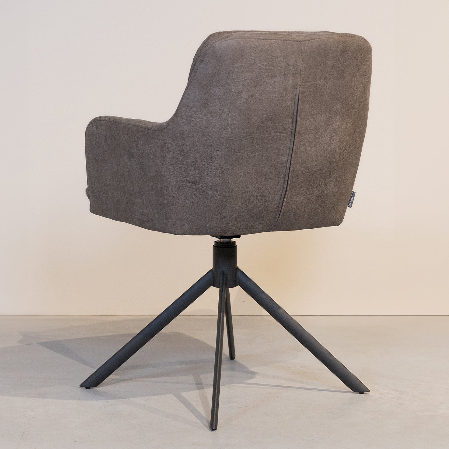 Eetkamerstoel Joy | Taupe Micro Suède