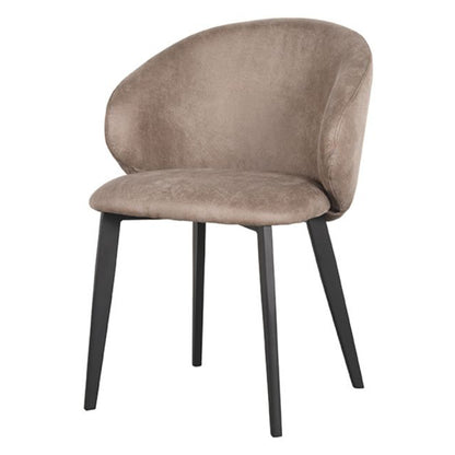Eetkamerstoel Logan | Taupe Micro Suède