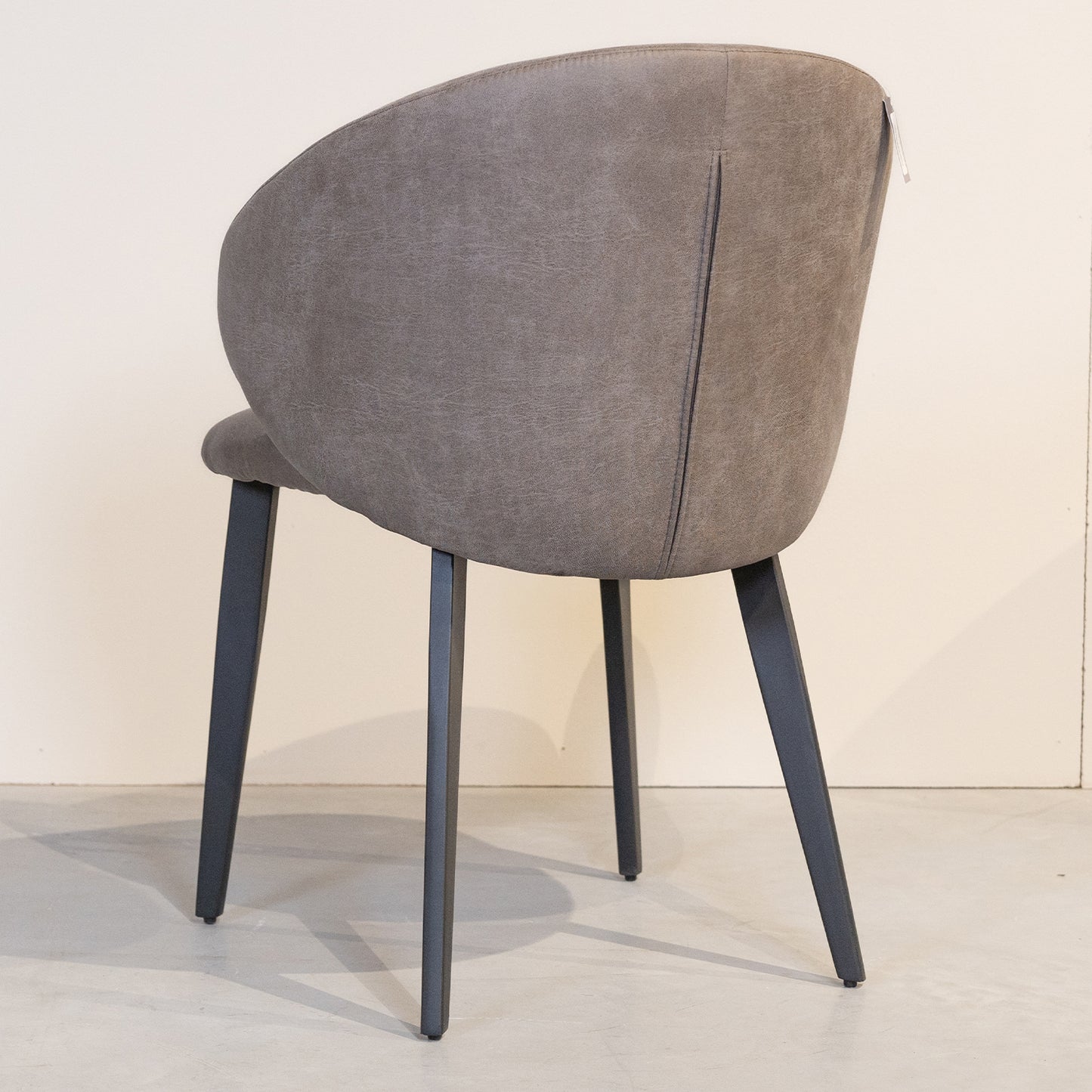 Eetkamerstoel Logan | Taupe Micro Suède