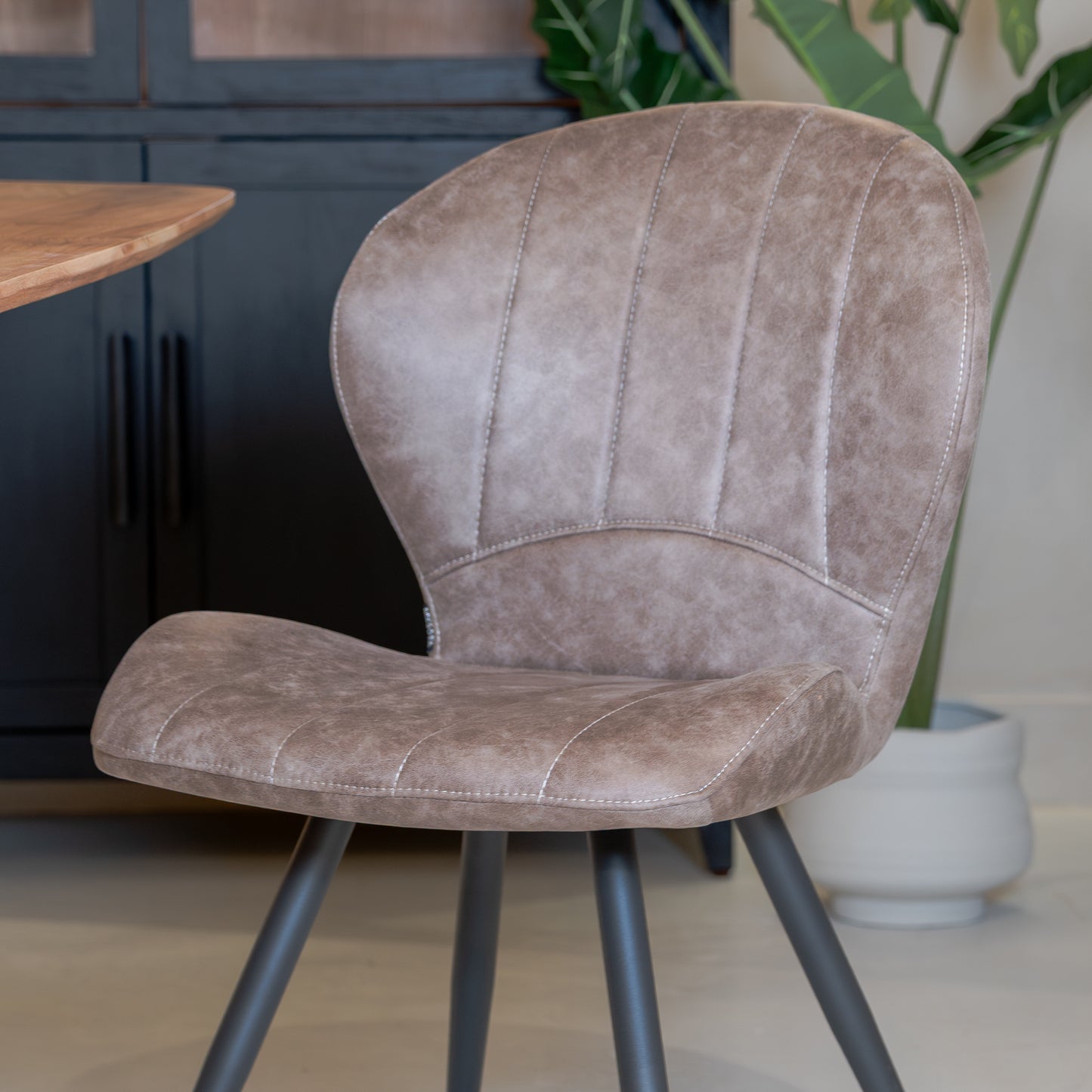 Eetkamerstoel Magic | Softyl Pebble