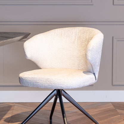 Eetkamerstoel Milly | Cream Fusion